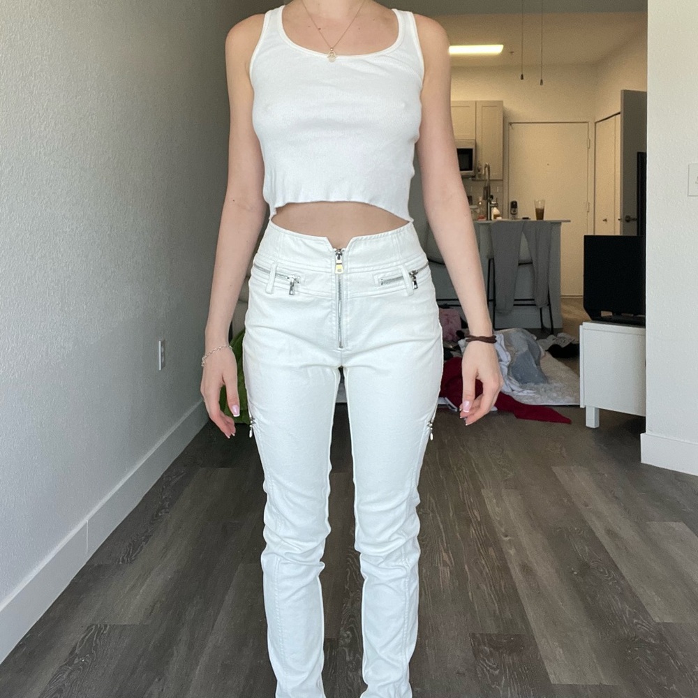Tiger Mist Cream Pants
